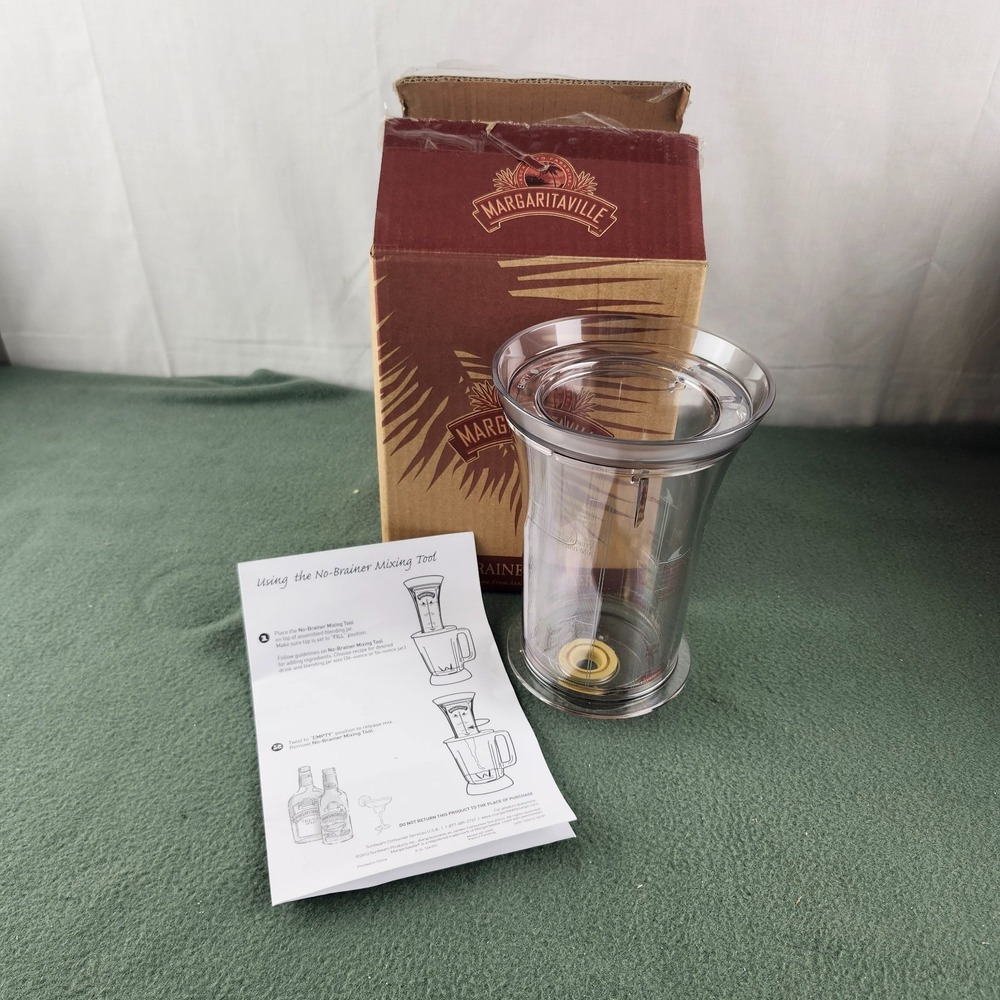 Genuine Margaritaville No Brainer Drink Measuring Mix Cup Jimmy Buffet Margarita
